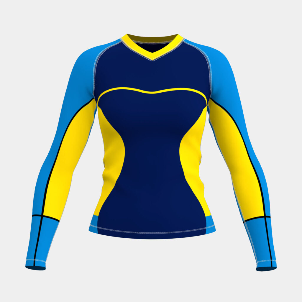 Women’s Long Sleeve Rash Guards Customized rashguards
